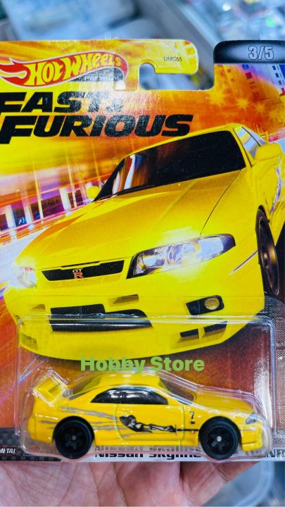 Hobby Store Xe Mô Hình Hot Wheels Premium Fast And Furious Nissan Skyline  R33 | Lazada.Vn