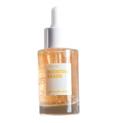 Exp.180623 มิสทิน บูสติ้ง บีดส์ แอนตี้-เอจจิ้ง เซรั่ม 30 มล. MISTINE BOOSTING BEADS ANTI-AGING SERUM 30 ml.