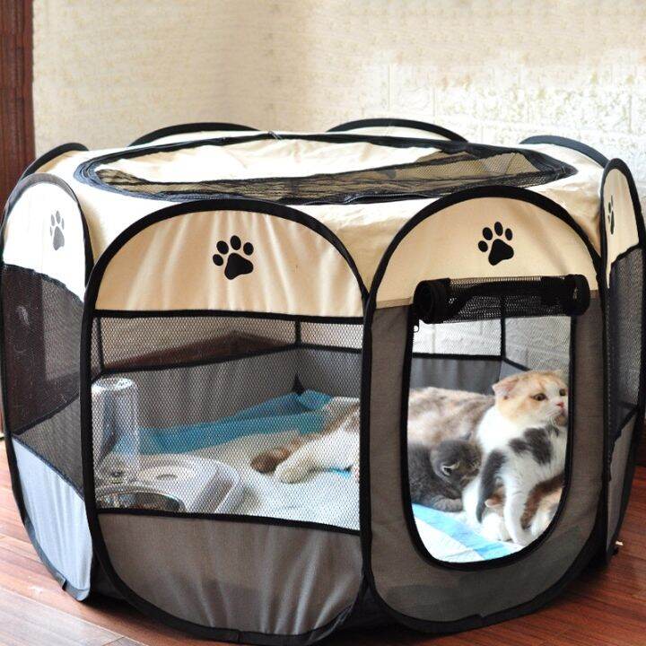 Pet Supplies Cat Delivery Room For Pregnant Foldable Pet Playpen Dog ...