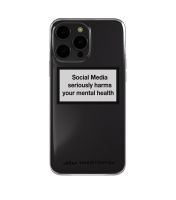 Urban Sophistication The Barely These Case - Mental Health Warning iphone 14 Pro case