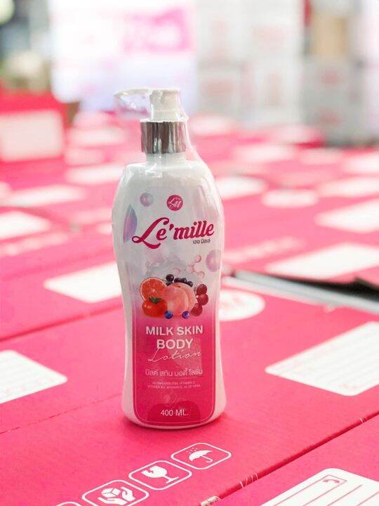 โลชั่นเลอมิลค์ไวท์พลัส-เลอมิลเล่-le-milk-400