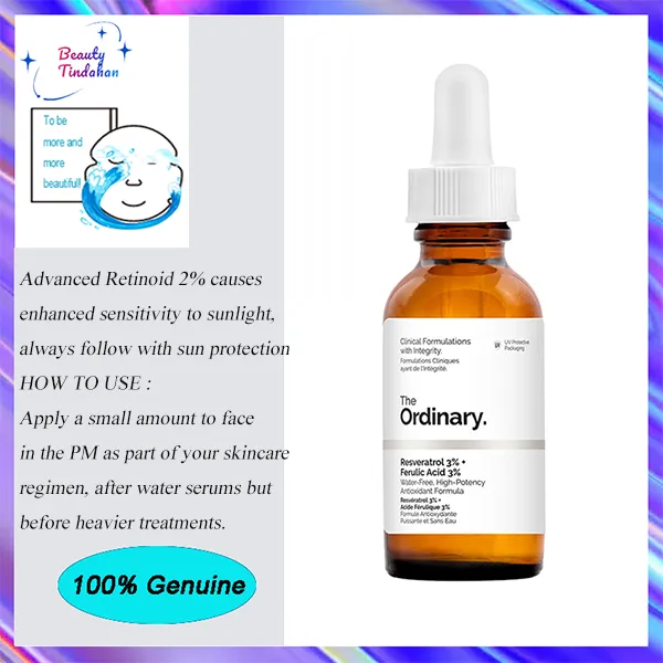 The Ordinary Resveratrol 3 + Ferulic Acid 3 30ml Good Quality for Skin Care Lazada PH