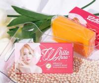 สบู่ไวท์ออร่า แพ็คเกจไหม่ แท้100% White Aura Soap 1ก้อน160g Carrot Soap