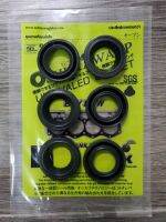 ซีลเบ้าหัวฉีด ซีลแบ้ปหัวฉีด 6HK1 isuzu ตัวข้าง [1set 6 pcs] NOK japan สินค้าคุณภาพ injector seal nozzel seal