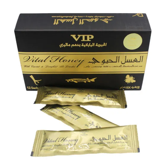 Original vip vital royal honey use for men 15gram.12sachet | Lazada