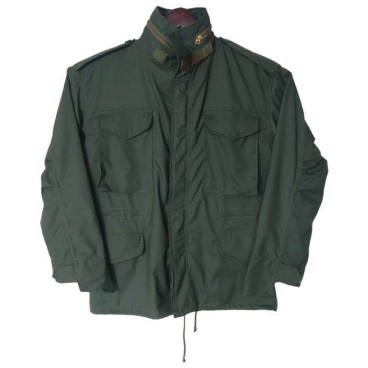 Jaket Tentara Model Klasik Korea Army Field 80's- Jaket PDL Hijau