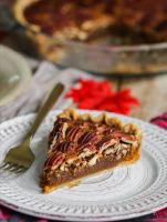 Pecan Pie French Style 1 piece Triangular