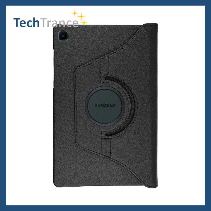 TechTrance Samsung Galaxy Tab S6 Lite Rotate Leather Flip Case for SMP610 P615 Lazada PH
