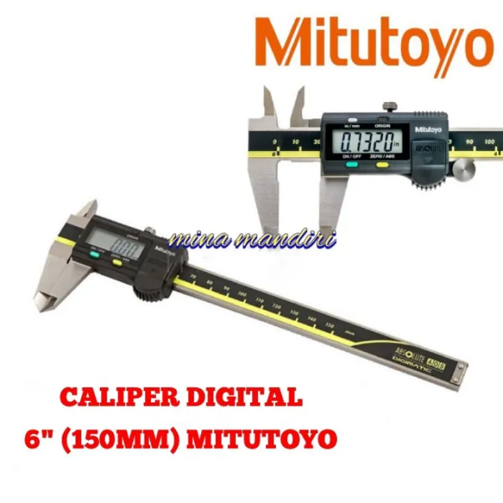 VERNIER CALIPER DIGITAL MITUTOYO 150MM SIGMAT DIGITAL 6" MITUTOYO