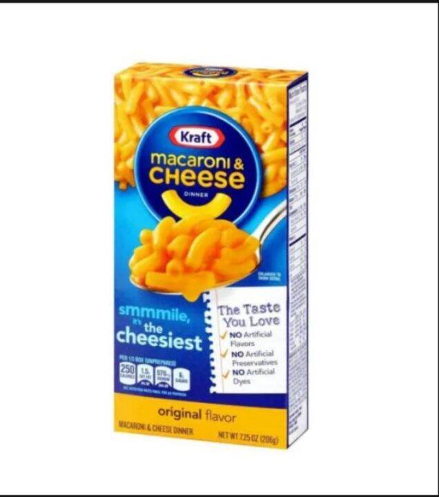 Kraft Original Macaroni And Cheese Dinner 206g Lazada Ph