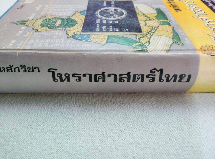 หลักวิชาโหราศาสตร์ไทย-โหรญาณโชติ-ปกแข็ง-หนา-470-หน้า-หนังสือเก่า-กระดาษน้ำตาล-ตำราโหรไทยโบราณ