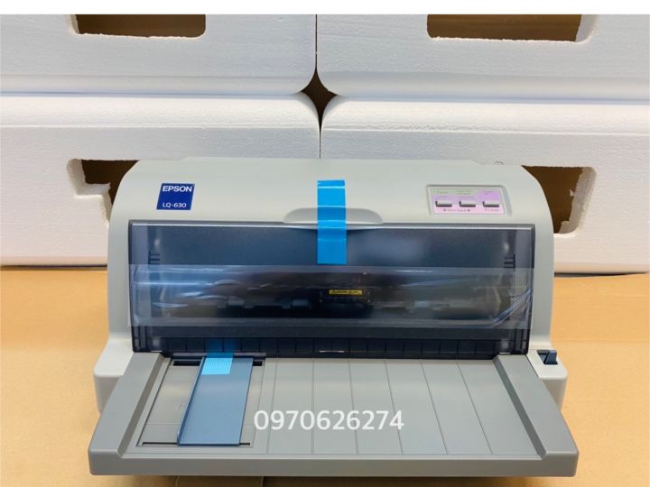 printer-dot-matrix-new-lq-630-สินค้าพร้อมส่ง-ออกใบกำกับภาษีได้-รับประกันหัวพิมพ์2ปี-ตัวเครื่อง-1ปี