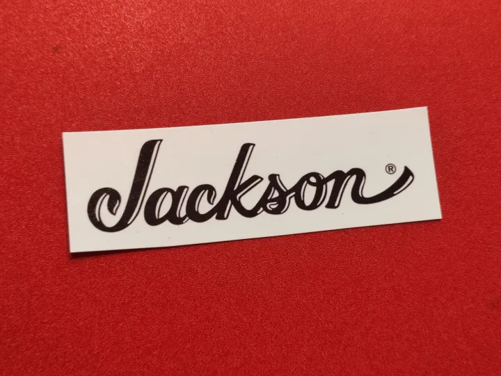 JACKSON WATERSLIDE GUITAR DECAL | Lazada PH