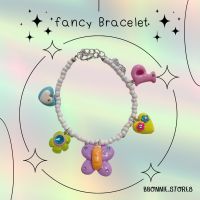 สร้อยข้อมือ Fancy Bracelet จี้5ชิ้น แจ้งขนาดข้อมือในแชท