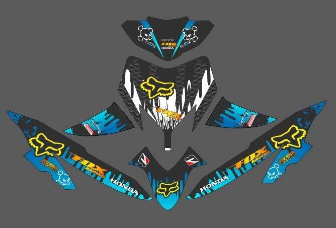 DECAL STICKER VARIO FULL BODY BISA CUSTOM DESAIN DAN WARNA | Lazada