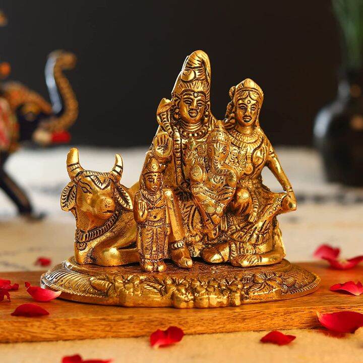 GOD SIVAN FAMILY / GANESHA IDOL /Shivan /Parivathi/Murti Statue ...