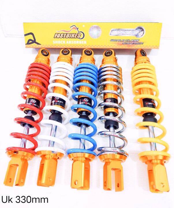 Fast Bikes Fb-15 Uk 330mm Shock Belakang Buat Motor Matic Beat/scoopy ...