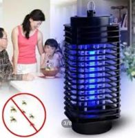 Electrical Mosquito Killer เครื่องดักจับยุงและแมลงไฟฟ้า ระบบแสงUV เครื่องดักยุงไฟฟ้าที่ดักยุง โคมดักยุง เครื่องกําจัดยุง (Black)