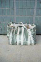 Weekend begins - cavas bag in basil