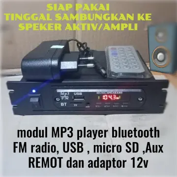 Jual MP3 PLAYER BLUETOOTH SIAP PAKAI RAKITAN MODUL MP3 BLUETOOTH PLUS KABEL  USB