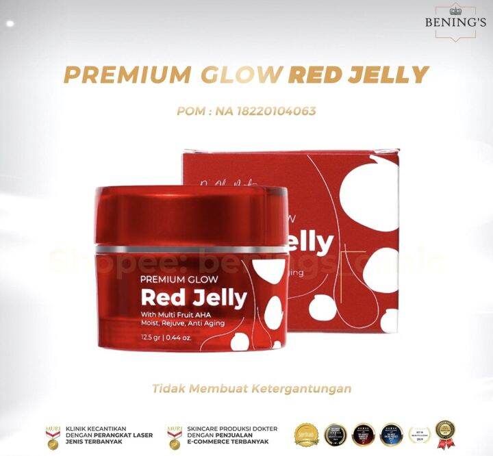 PREMIUM Glow Red Jelly Benings Clinic by dr. Oky Pratama Lazada Indonesia