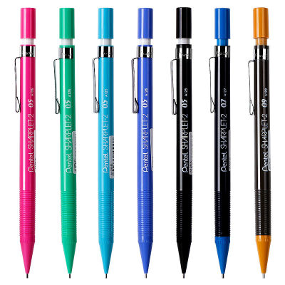 Pentel pentel pentel pentel pentel pentel ดินสอแบบอัตโนมัติ A125ดินสอแบบเคลื่อนย้ายได้ดินสอวาดภาพสีลูกกวาดแบบเรียบง่าย0.5มม.