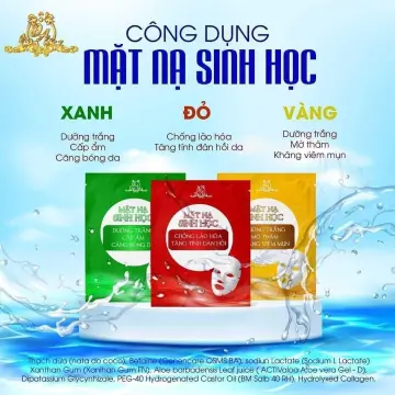 Thành phần của mặt nạ sinh học collagen x3 là gì?
