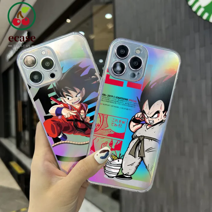 Casing Ponsel Untuk Oppo A Oppo A S Casing Kartun Goku Pelangi