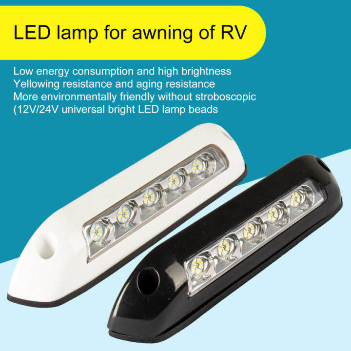 12V/24V RV LED Awning Porch Light Waterproof Motorhome Caravan Interior