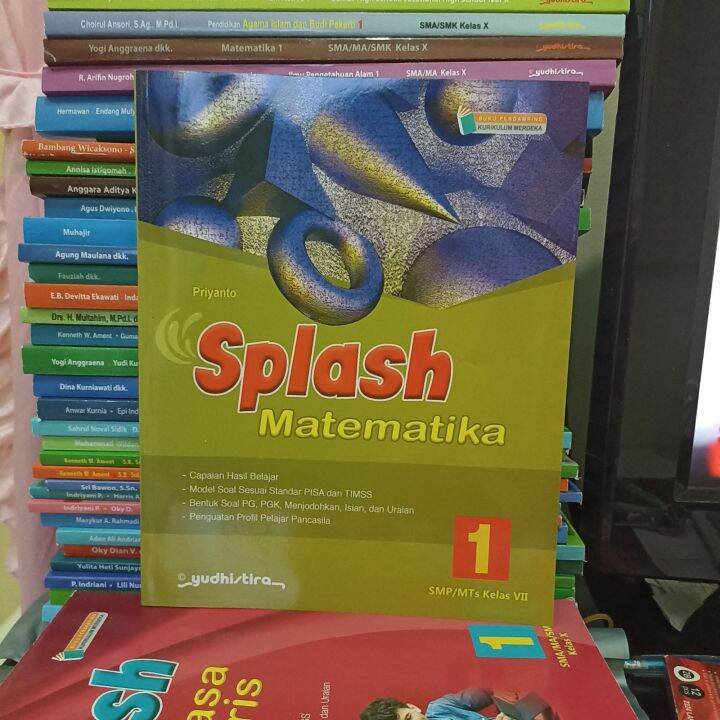 Buku Splash Matematika Kelas VII.7 SMP Kurikulum Merdeka Yudistira ...