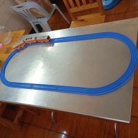 รถไฟ Tomy plarail ชุดรางเปล่าสีฟ้า