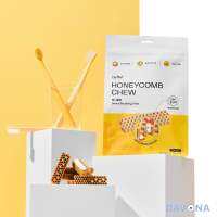 HONEYCOMB CHEW ขนมขัดฟันสุนัขอย่างล้ำลึก 360 องศา รูปรังผึ้ง ขจัดเศษอาหารและคราบพลัคอย่างหมดจด! ให้ผลลัพธ์เหมือนการแปรงฟัน! MADE IN KOREA