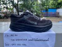 รองเท้าวิ่ง Hoka Bondi 7 Triple Black ไซส์ 42 eu, 8.5 us, 26.5 cm