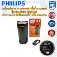 Philips GoPURE S3000 เครื่องฟอกอากาศภายในรถยนต์ ทำลายแบคทีเรียและเชื้อไวรัส 99.9% มีไส้กรองอยู่ในเครื่อง 1ชิ้น