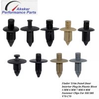 1 PC Finder Trim Panel Door Interior Plug-In Plastic Rivet 5 MM 6 MM 7 MM 8 MM Fastener Clips For S60 S80 V70 C70