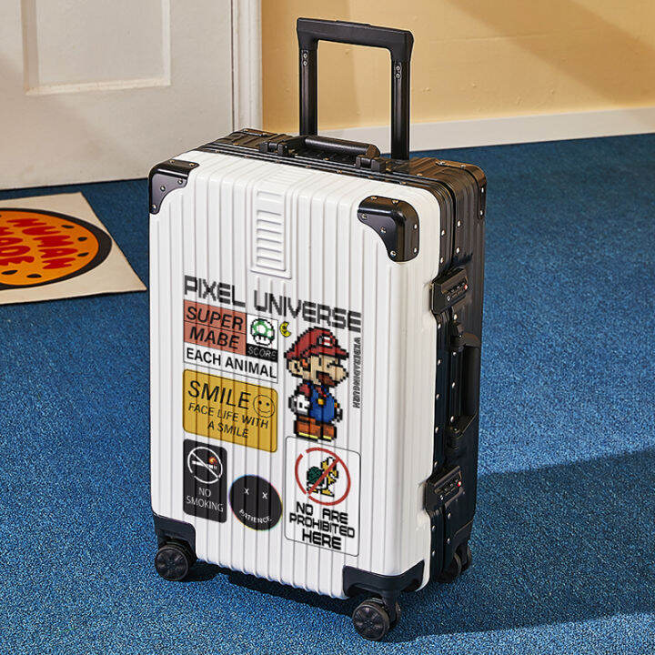 Japanese Luggage Graffiti Men's and Women's 20Inch Durable 2023 New 24