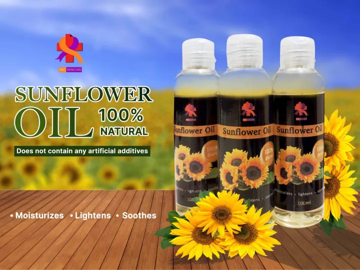 SUNFLOWER OIL 100ML 250ML PSORIASIS ECZEMA SKINCARE Lazada PH