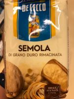 SEMOLA Rimacinata di solo grano italiano A Pietra แป้งจากข้าวสาลีดูรัม สําหรับทําเส้นสปาเก็ตตี้และขนมปัง 1 kg