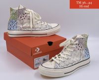 รองเท้าผ้าใบ Converse made in Vietnam ใหม่ล่าสุดขายดีนะตอนนี้ รองเท้าผ้าใบผู้ชายผู้หญิงรองเท้าวิ่งรองเท้ากีฬารองเท้าแฟชั่นรองเท้าลำลองสวยแท้ 100%