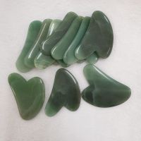 กัวซา กัวซาหยก กัวซาหยกแท้ กัวซาทรงหัวใจ(Green Aventurine)ชิ้นละ250