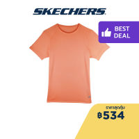 Skechers สเก็ตเชอร์ส เสื้อยืดออกกำลังกายผู้หญิง Women Training Tee - SP22Q4W386-LTCR