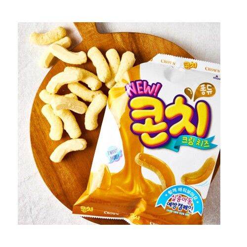 Crown corn cheese korean Twisties snack corn chips corn husk snack tidbits drinking bar snacks