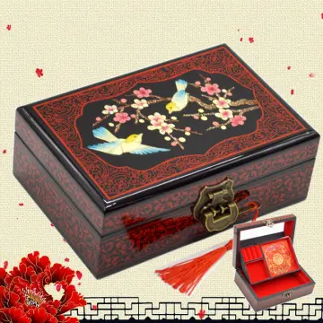 Chinese lacquer deals jewelry box