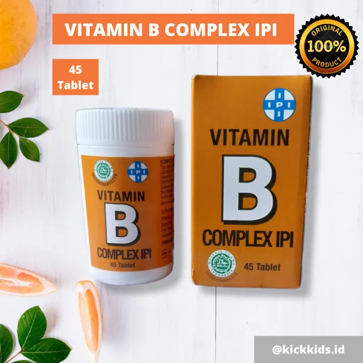 Vitamin B Complex IPI Isi 45 Tablet/ B Kompleks/ Bcom | Lazada Indonesia