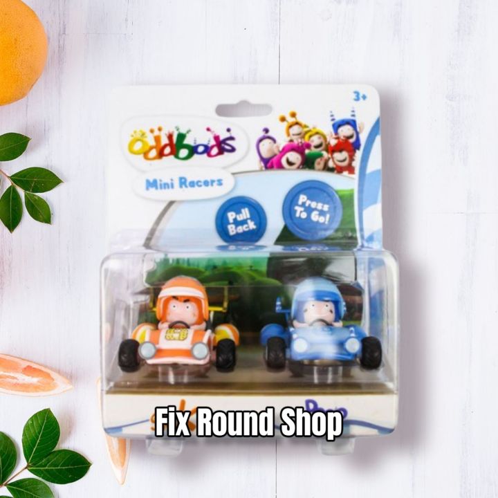 Oddbods Mini Racers Pogo & Slick | Lazada Indonesia