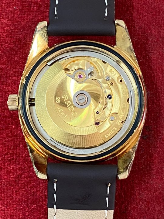 rado-25-jewels-goldenhorse-automatic-นาฬิกาผู้ชาย-นาฬิกามือสองของแท้