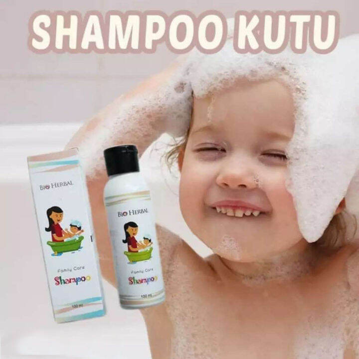 Sampo Kutu Rambut Dan Telurnya Anak Bio Herbal Pembasmi Ketombe Anak ...