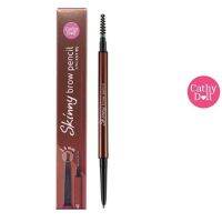 Cathy Doll Skinny Brow Pencil (าราเมล)ดินสอเขียนคิ้ว หัวเล็กพิเศษ 1.5 mm เพื่อคิ้วธรรมชาติ