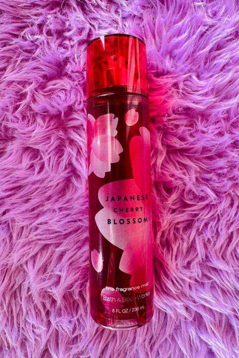 Bath & Body Works Japanese Cherry Blossom Fine Fragrance Mist 236 Ml ...