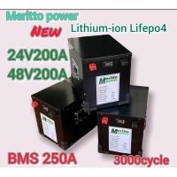 แบตเตอรี่ Lithium  Lifepo4 12V105A,24V200Aและ48V 200A